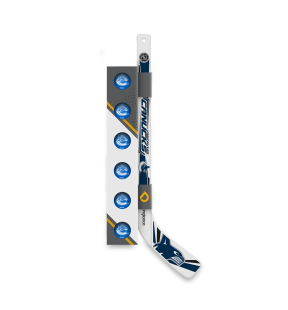 Inglasco NHL Rapid Fire Mini Hockey Stick Set - Vancouver Canucks