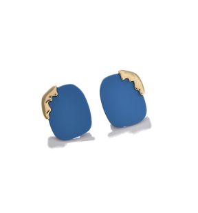 SOHI Women Blue Stud Earrings