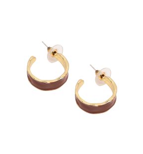 SOHI Women's Minimal Hoop Earrings