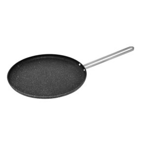 Starfrit - The Rock Multi-Use Frying Pan, 10" Diameter, Non-Stick Surface, Black