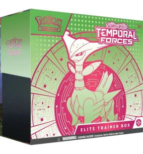 Pokemon  TEMPORAL FORCES ELITE TRAINER BOX - IRON LEAVES