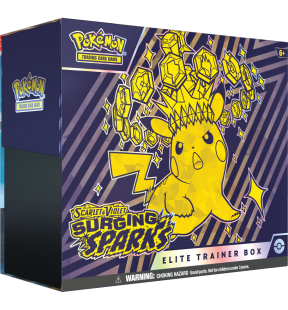 Pokemon  SV8 SURGING SPARKS ELITE TRAINERNov 8 PreOrder