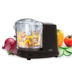 Hauz One Touch Electric Chopper 1.5 Cups 100W Black