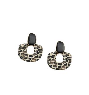 SOHI Women's Pavement Drop Earrings