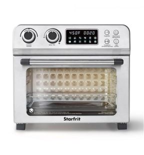 Starfrit - Convection Oven with Hot Air Fryer, 10 Cooking Modes, 1700 Watts, Stainless Steel