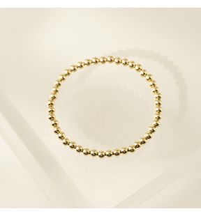 4mm Gold-Filled Stretch Bracelet