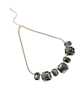 SOHI Women's Crystal Collar Necklace