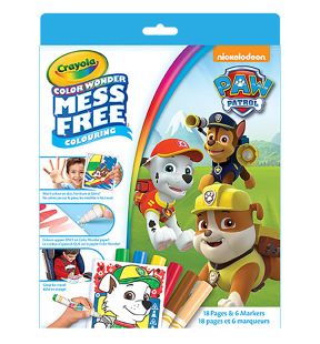 Crayola Paw Patrol Color Wonder Mess Free Coloring Kit