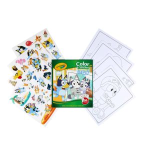 Crayola Bluey Color & Sticker Activity Book