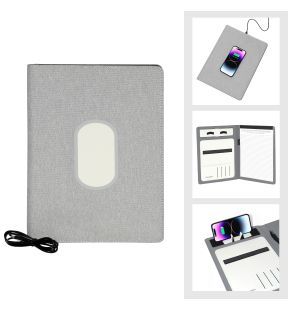 Wireless Charging Padfolio