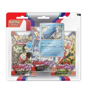 Pokemon  Scarlet and Violet 3 Pack Blister - Dondozo