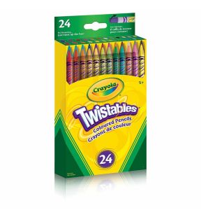 Crayola 24 Twistables Colored Pencils