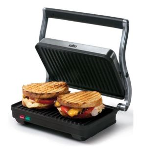 Salton SG1263 Panini Grill Stainless Steel