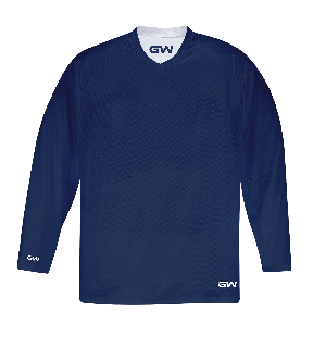 GameWear GW7500 ProLite Series Reversible Senior Hockey Practice Jersey - Royal / White