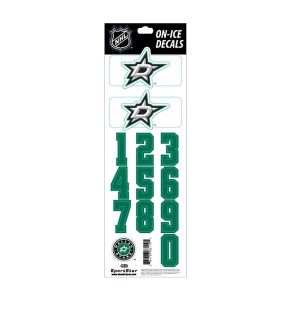 Dallas Stars Sidelines NHL Team Logo Helmet Decals