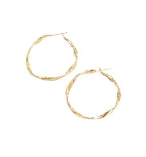 SOHI Women's Twist Hoop Earrings