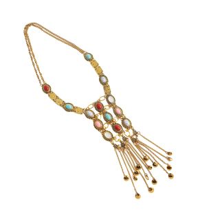 SOHI Women's Regal Statement Necklace