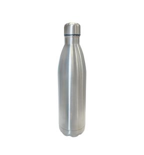 JS Gourmet - Double Wall Stainless Steel Bottle, 750ml Capacity, Silver