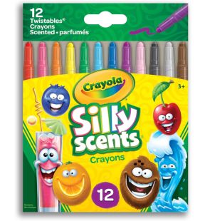 Crayola Silly Scents Mini Twistables Crayons 12 Count Arts & Crafts