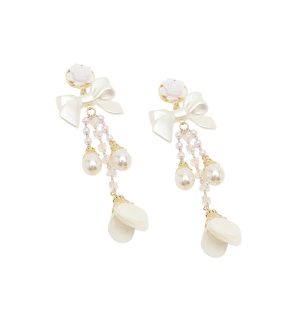 SOHI Women's Flora Drop Earrings