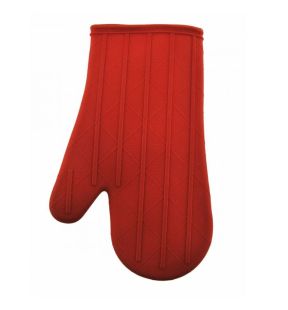 Starfrit - Silicone Oven Mitt, Withstands up to 240°C, Red