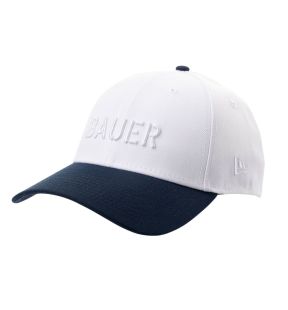 Bauer New Era 9Forty Two Tone Hat - White/Navy