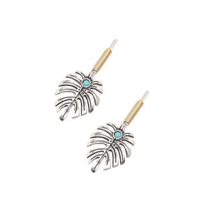 SOHI Women's Palm Drop Earrings