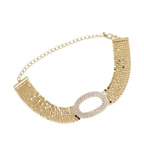 SOHI Women's Bling Choker Necklace