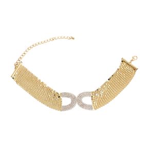 SOHI Women's Bling Choker Necklace