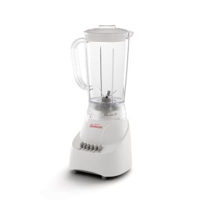 Sunbeam - 5 Speed Blender, 1.18 Liter Capacity, 350 Watts, White