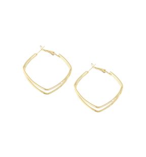 SOHI Women's Sleek Hoop Earrings