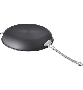 Cuisinart Contour Open Skillet w/ helper handle: 30cm, hard anodized, non-stick | 6422-30HUC