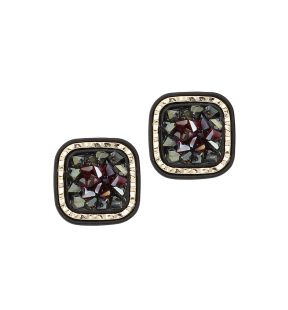 SOHI Women's Crystal Stud Earrings