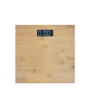 Jessar - Digital Personal Scale, Maximum Capacity of 180Kg, Made of Bamboo