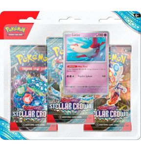 Pokemon  STELLAR CROWN 3-PACK BLISTER - LATIAS