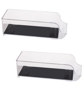 Jessar - Set of 2 Can Storage Organizers, Capacity of 9, 34.5 X 14 X 10cm