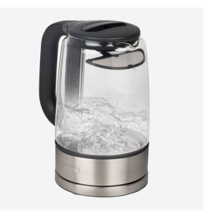 Cuisinart Glass Kettle: 1.7L, 1500W, brushed s/s | GK-17C