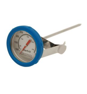 Starfrit - Candy and Frying Thermometer, Temperatures from 40 to 250 Degrees Celcius, Blue