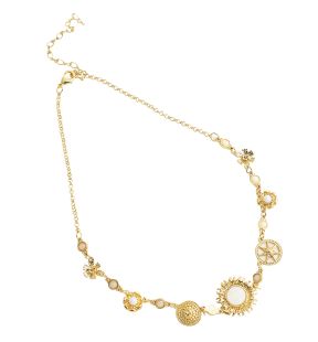 SOHI Women's Sun Collar Necklace