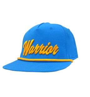 Warrior Hockey Script Rope Snapback Hat - Blue