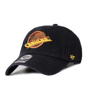 47 Brand NHL Clean Up Adjustable Hat - Vancouver Canucks Third Skate