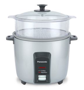 Panasonic Rice Cooker |SRY22FGJL| 12-Cup, Traditional, Silver